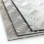 Blacha ryflowana aluminiowa, aluminium 2x1500x3000 mm