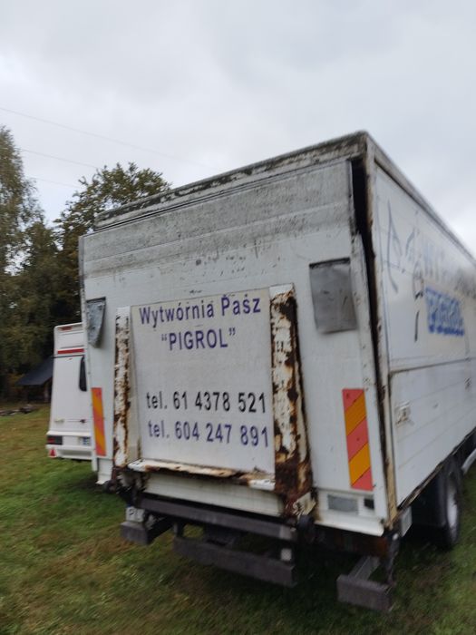 Winda Rampa BAR cargolift 2000kg aluminiowa sprawna