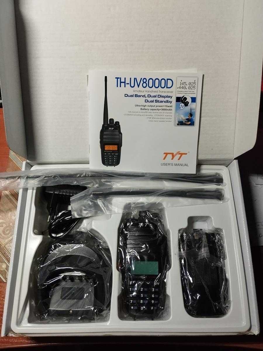 Переносная радиостанция TH-UV8000D
