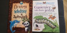 Zestaw książek o zwierzętach