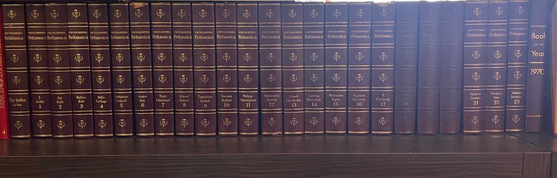 Enciclopédia Britannica - 1969 (Edição completa 23 Volumes)