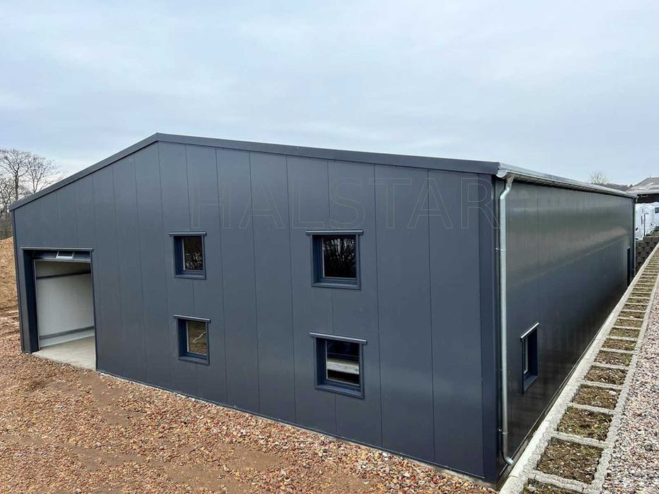 8x20x5m Hala Stalowa Izolowana, Płyta Warstwowa +Dostawa HALSTAR