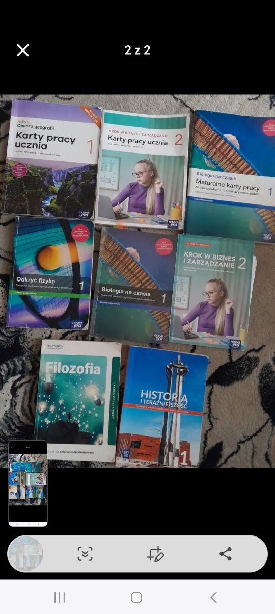 Książki do 1 klasy technikum