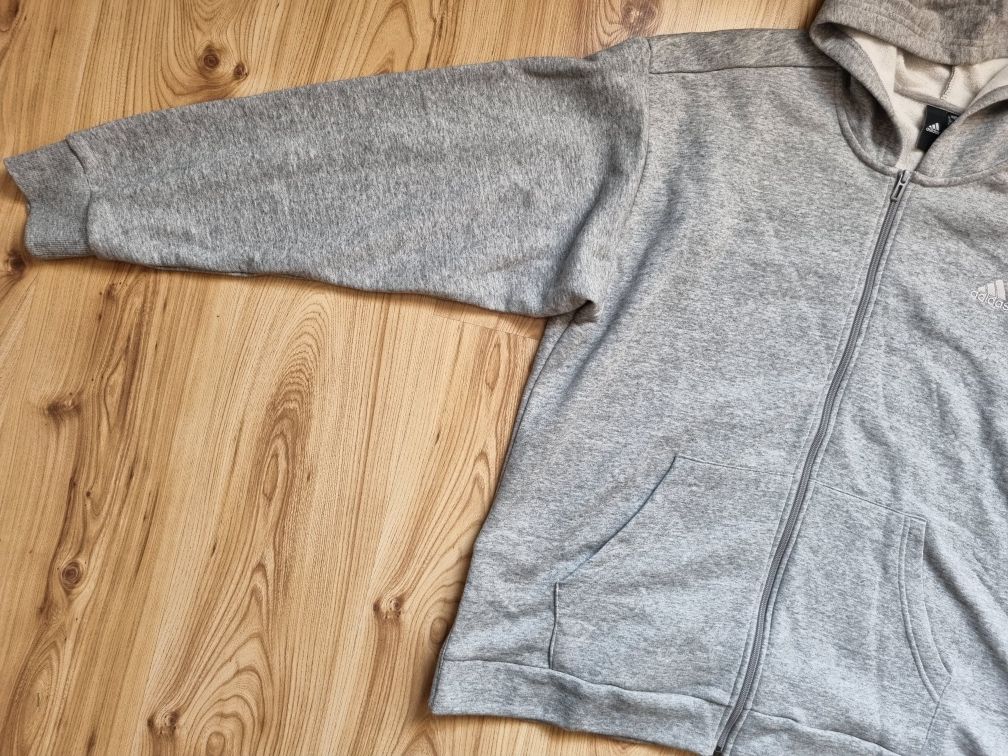 Bluza rozpinana bawełniana Adidas XL 42 jak nowa