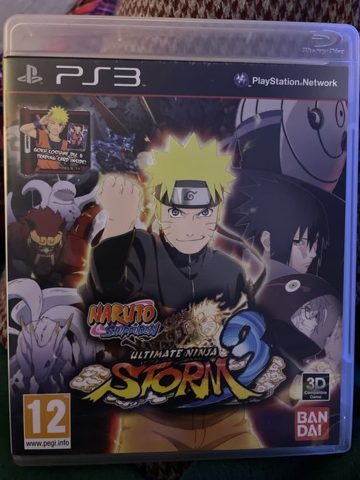 Jogo PS3 Naruto ultimate ninja storm 3