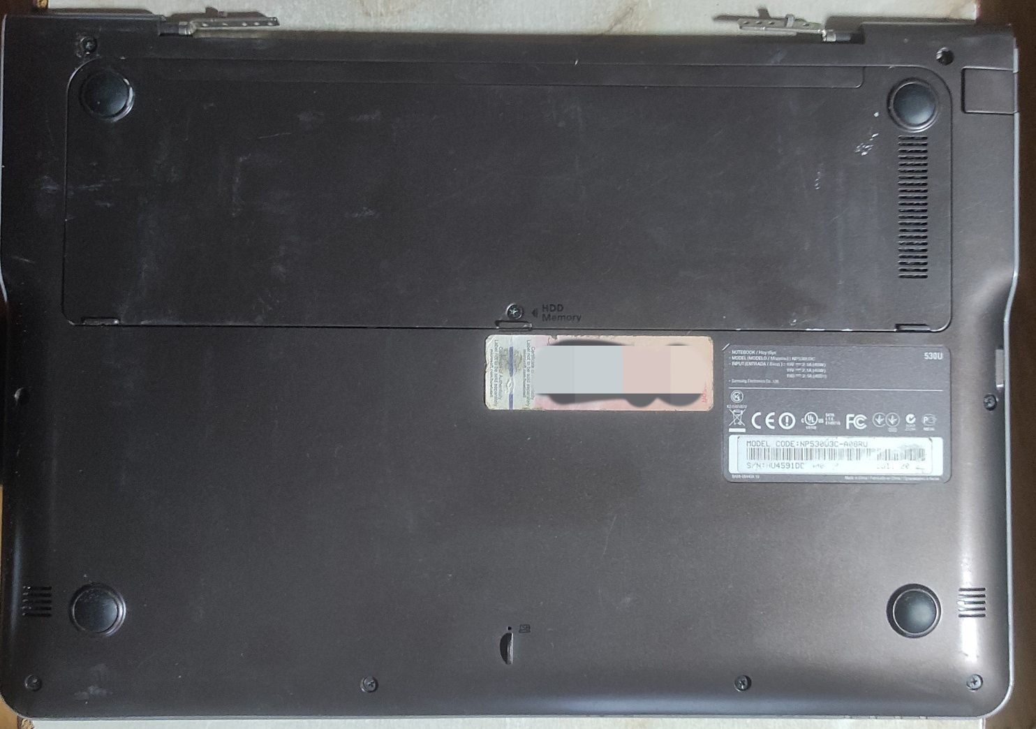 Ноутбук  Samsung np530u3c