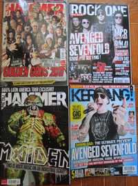 Revistas de Metal, antigas