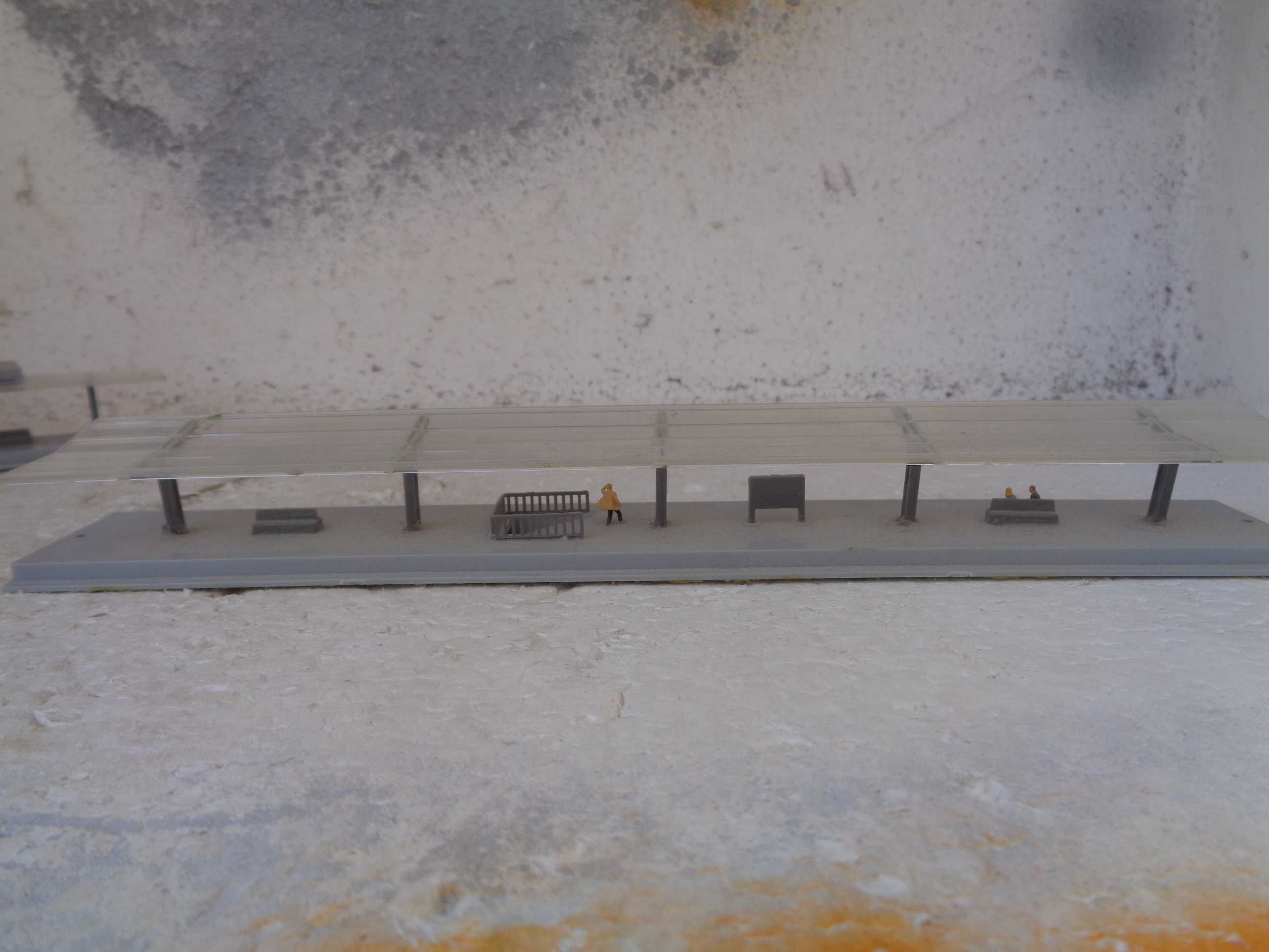 1:160 Plataformas de estação 3 peças pista comboio