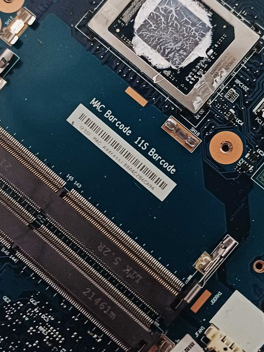 Motherboard original Lenovo Legion 5 15ACH6h com falha