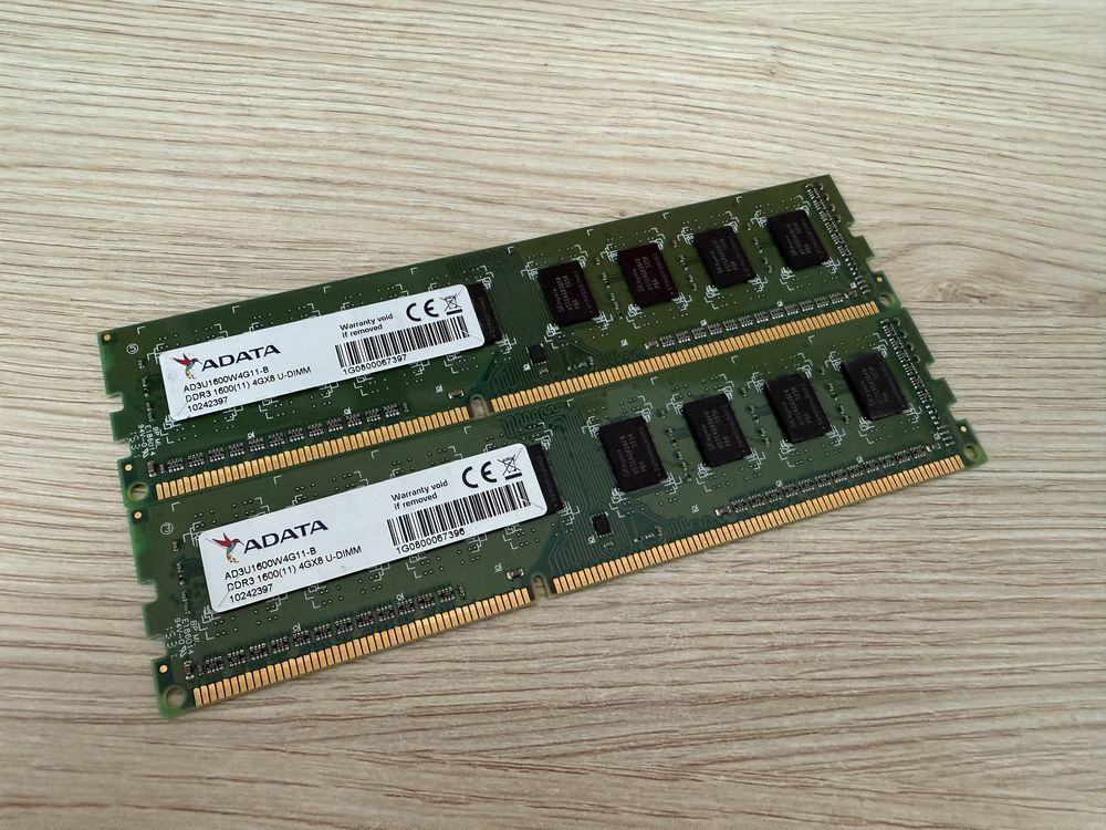 Pamiec RAM DDR3 Adata 2x 4 GB