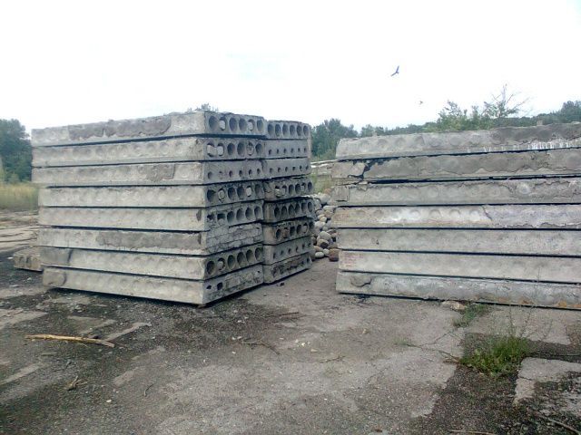 Плиты перекрытия, дорожные б/у