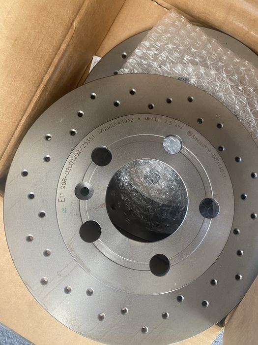 Tarcze hamulcowe Audi brembo