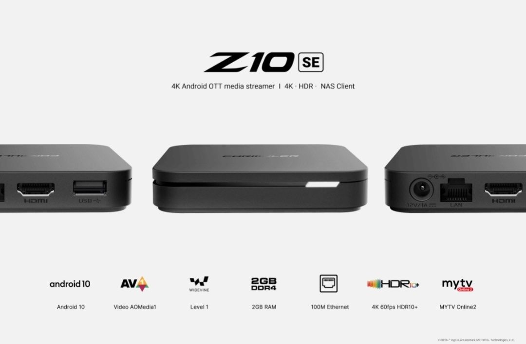 BOX SMART TV Formuler Z10 SE IPTV 4K Canais Android 3 Garantia Fatura