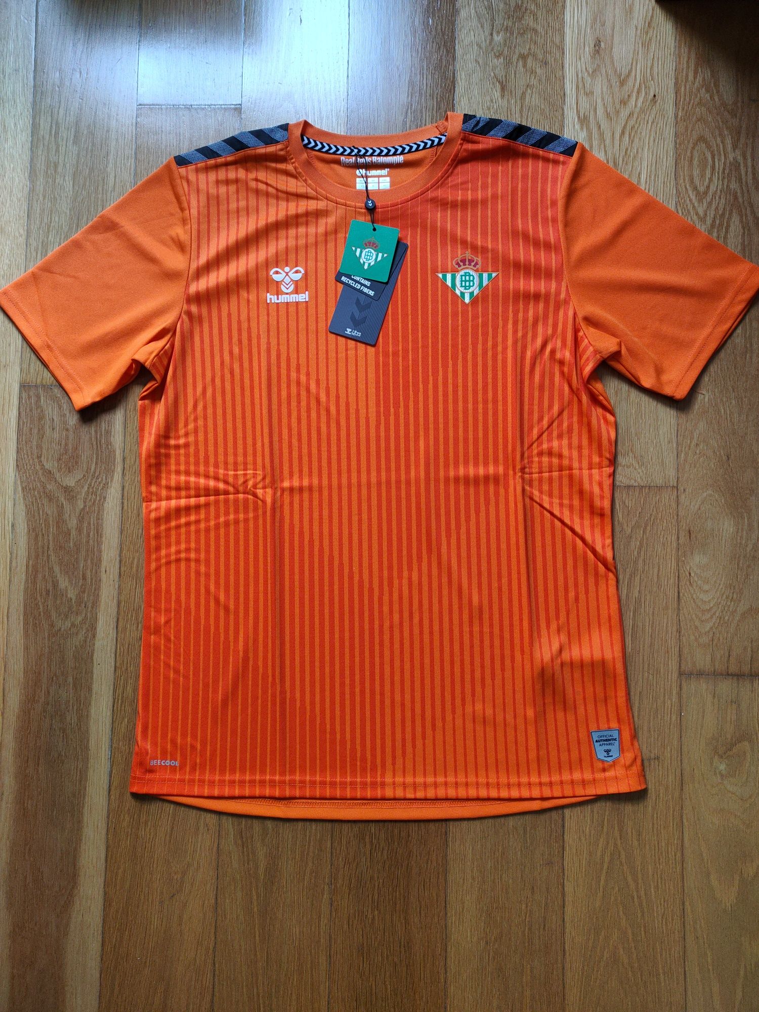 Kit futebol guarda redes adulto original Hummel Real Bétis Sevilla