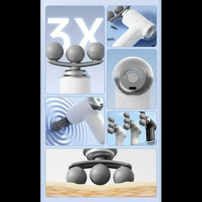 Массажер Fascial Gun массажный пистолет LM-130 с турборежимом