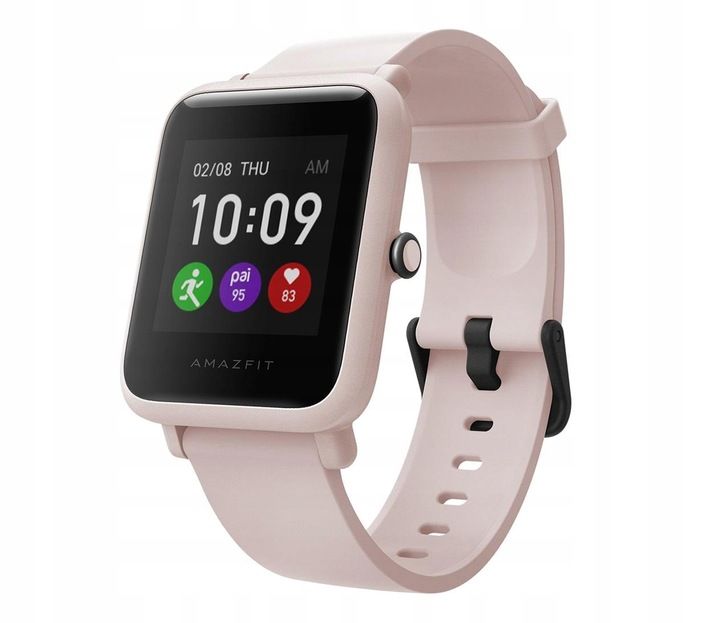 Smartwatch Amazfit Bip S Lite Różowy 5atm Zeepos