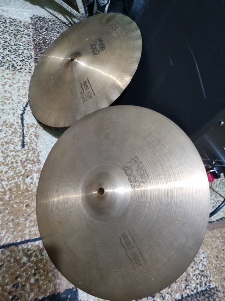 Talerze Hi Hat 13" paiste 2002 sound edge