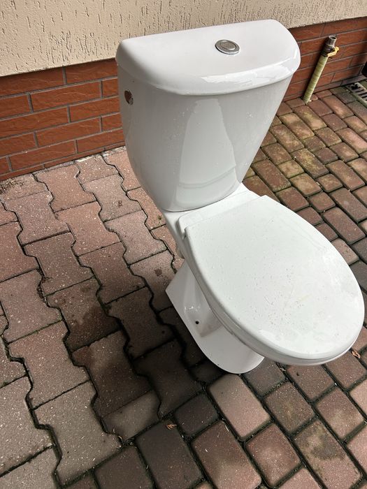 Muszla ze  spłuczką