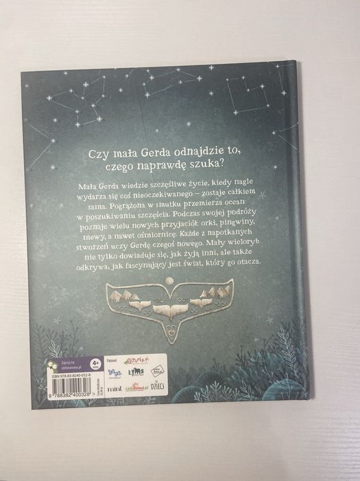 Książka dla dzieci Gerda.Historia wieloryba Peter Kavecký,Adrián Macho