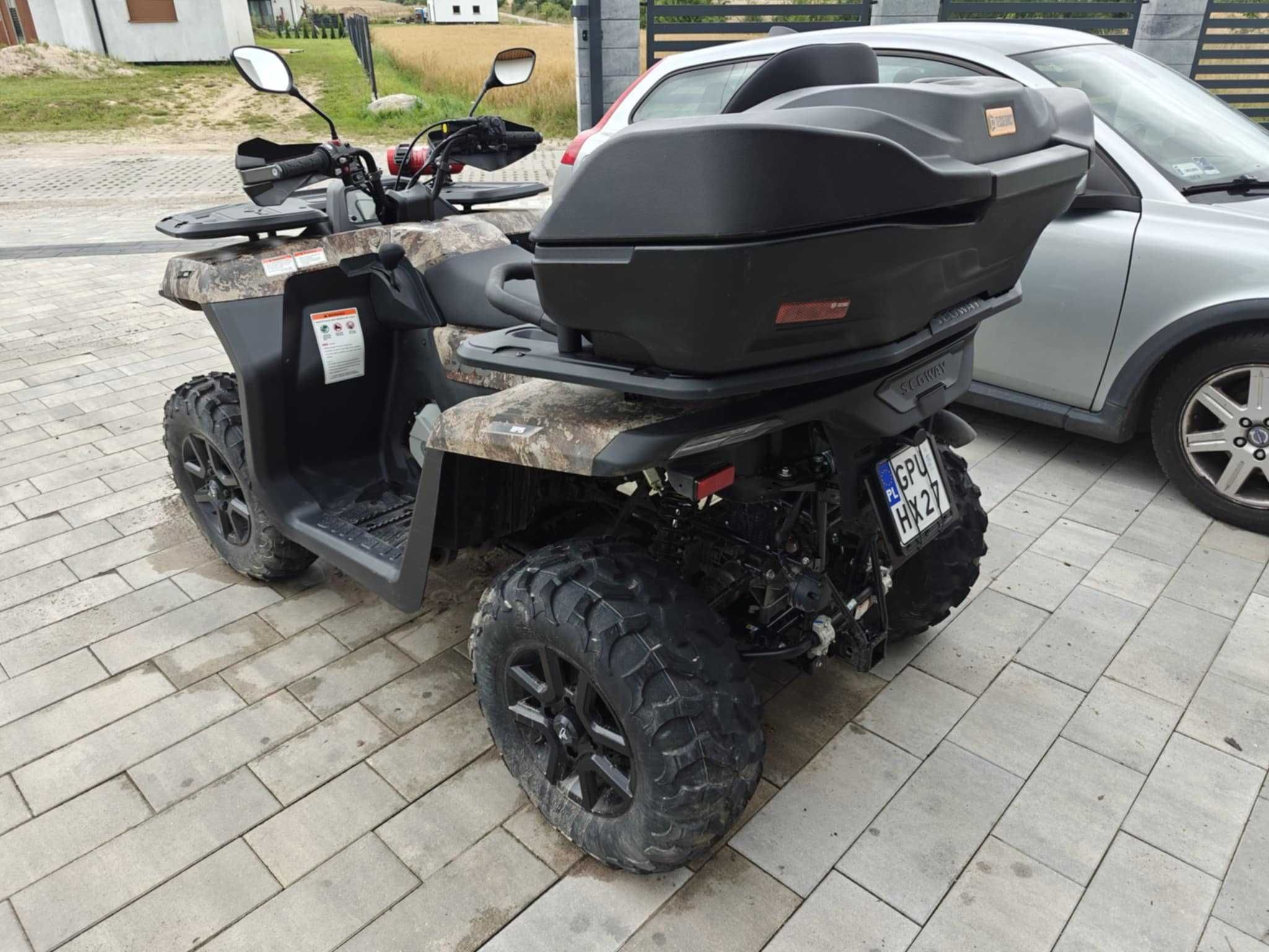 Segway AT5 Long EPS, Kufer, 900km, 2 osobowy, 18 miesięcy gwarancji