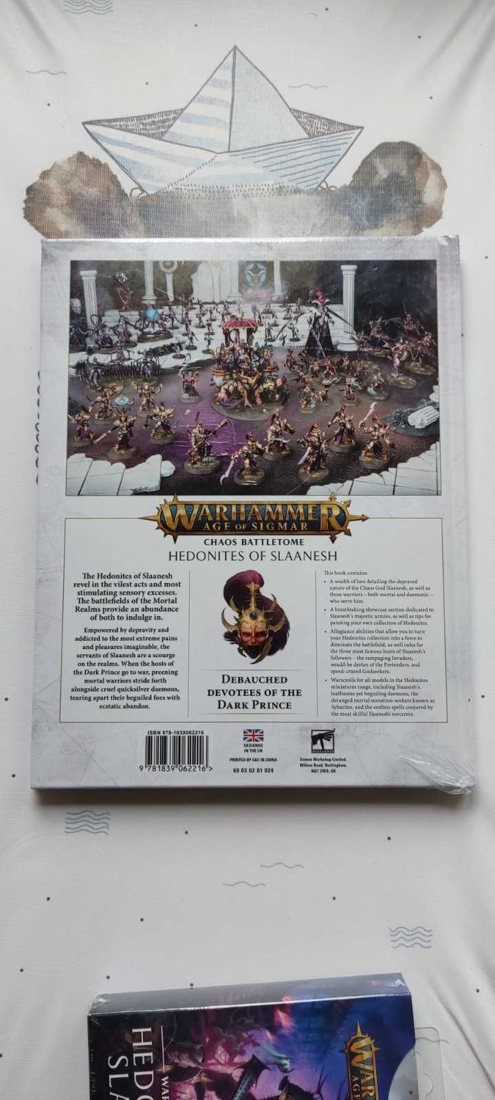 Battletome + Warscroll Cards Hedonites of Slaanesh 2021 [ENG] - FOLIA