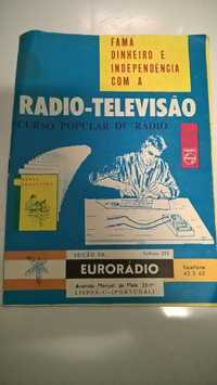 Folheto Curso Popular Rádio - Televisão (portes incluídos)