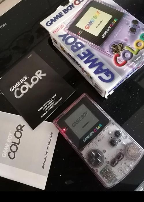 Game boy color transparente