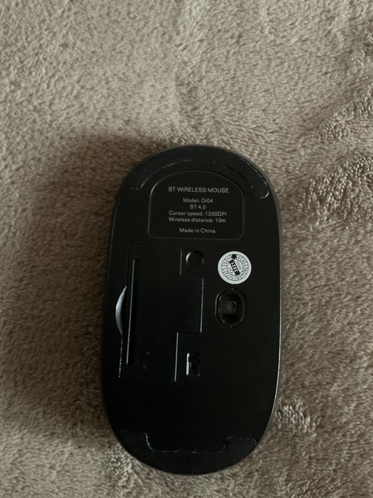 Мышка мышь беспроводная  блютуз Hoco DI04 (Bluetooth, 1200dpi, АА*1)