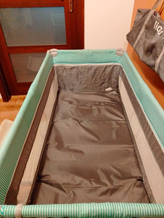 Łóżeczko turystyczne Lionelo Sven Plus 2-poziomy