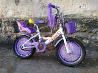 Велосипед дитячий для дівчинки 16 дюймів колеса