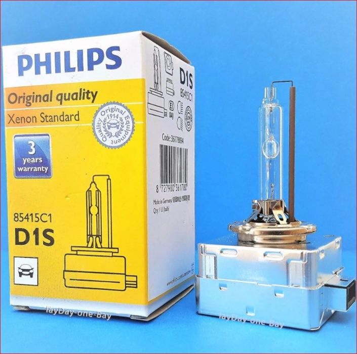 Ксеноновая лампа D1S Philips 85415 VI C1 Филипс д1с