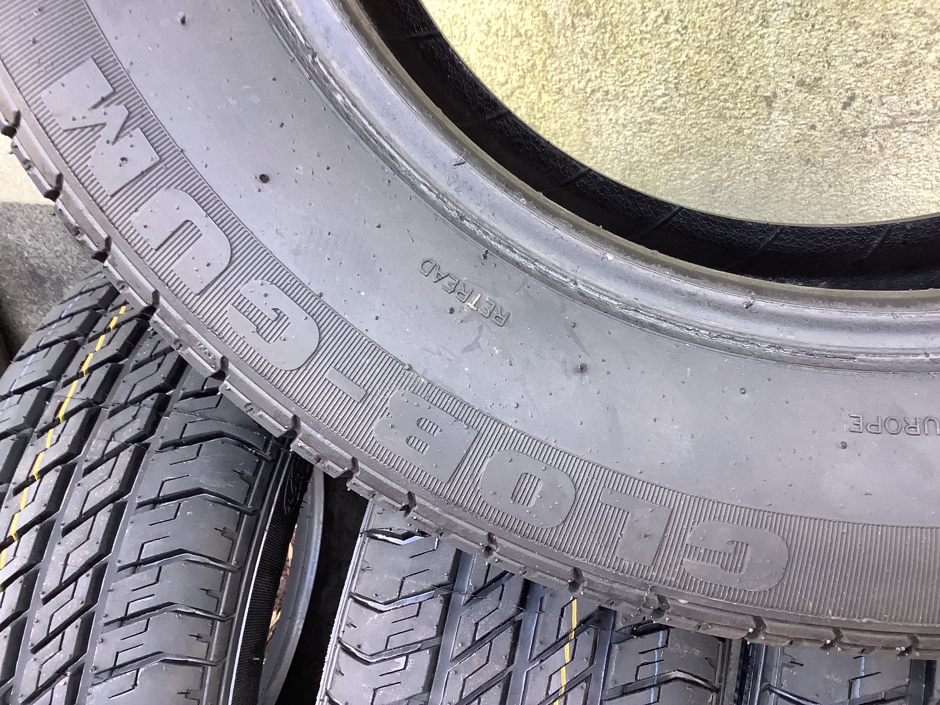 Opony 195/65r15 GLOB GUM opona opony całoroczne 9mm Nowe