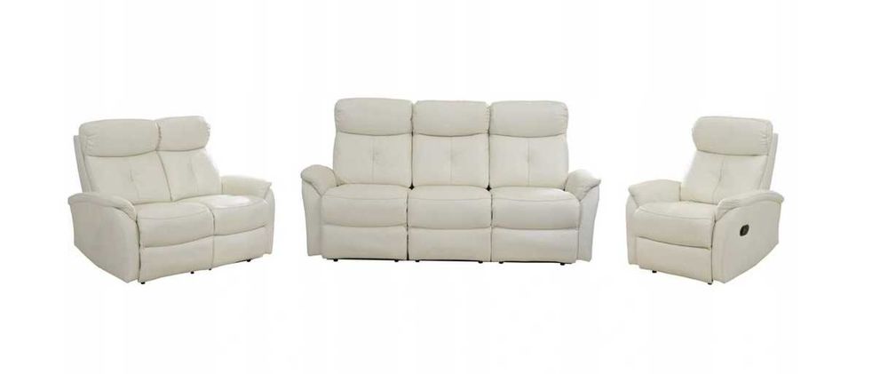 Ekskluzywny wypoczynek Lima 3+1+1 – Sofa i fotele w nowoczesnym stylu