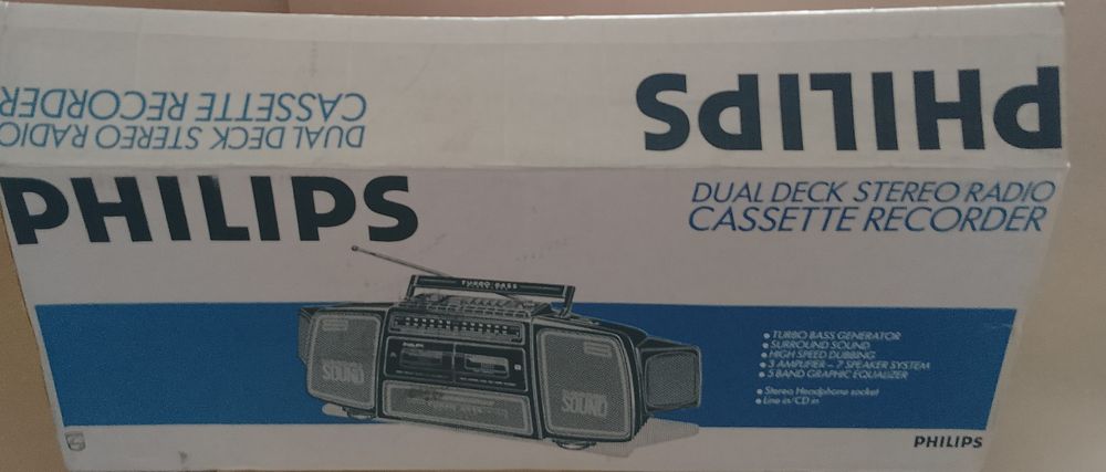 Stereo Radio Cassette Recopder Philips AW7694