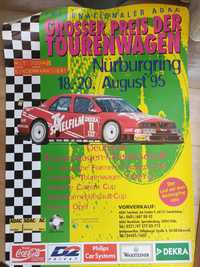 Posters originais ADAC DTM Nürburgring antigos vintage 1994 e 1995