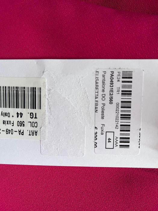 Calças Elisabetta Franchi novas