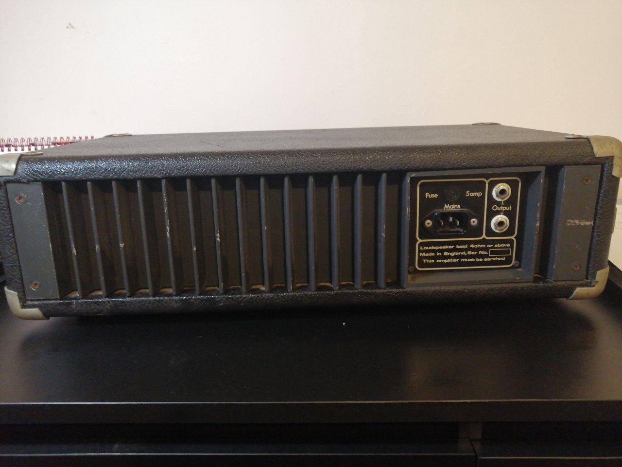 Angielski Wzmacniacz basowy Bell E120 Graphic
