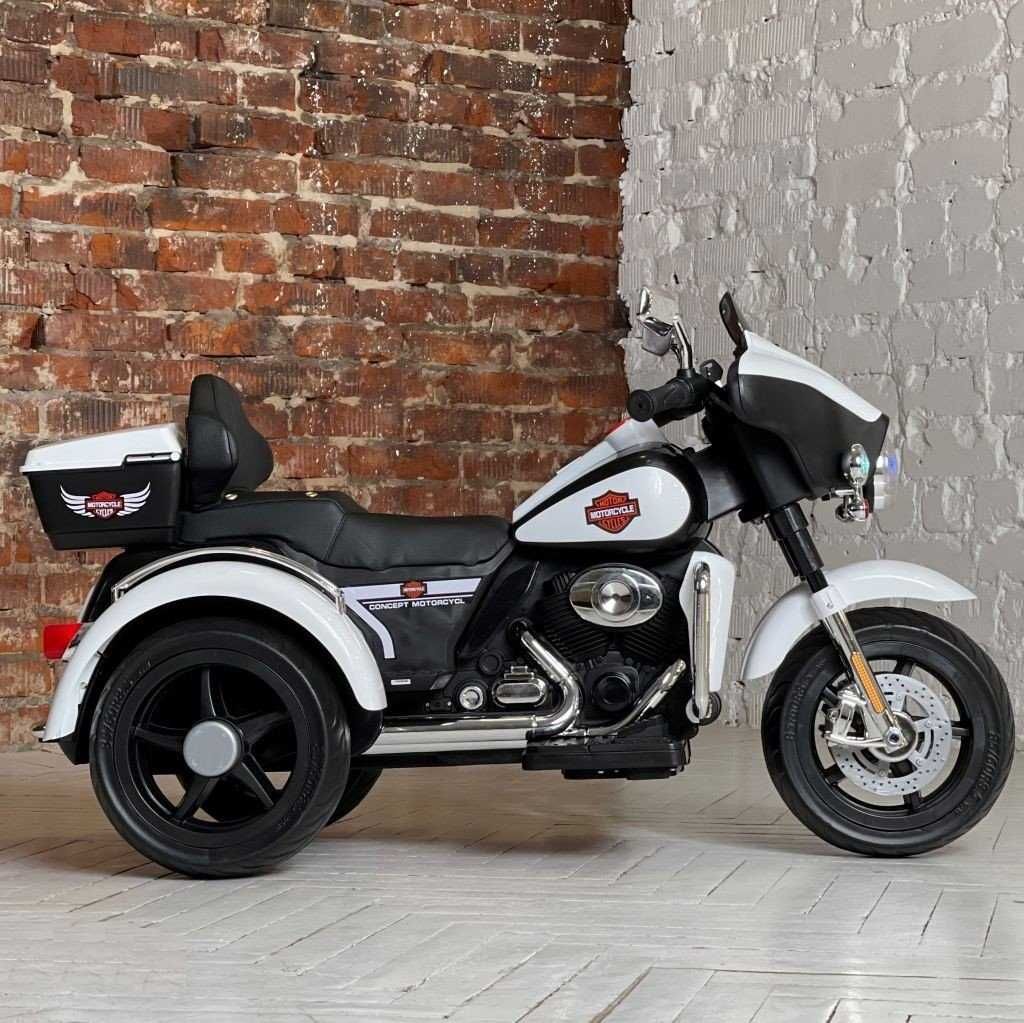 Motocykl HARLEY DAVIDSON CVO Elektryczny Trajka Auto Akumulator DZIECI