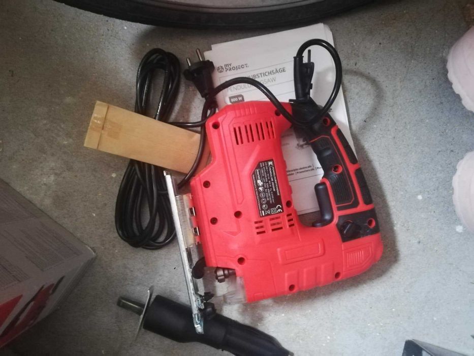 Wyrzynarka wahadłowa MyProject przewodowa moc 800W kątowa do 45 stopni