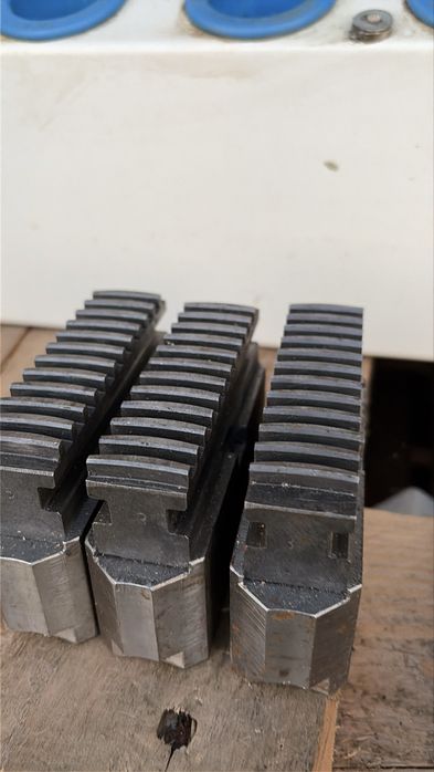 Szczęki tokarskie komplet 3 szt. – 86 mm, 25 mm