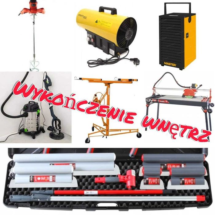 ZACIERACZKA DO BETONU 60cm łata wibracyjna 2m spali betoniarka wynajem