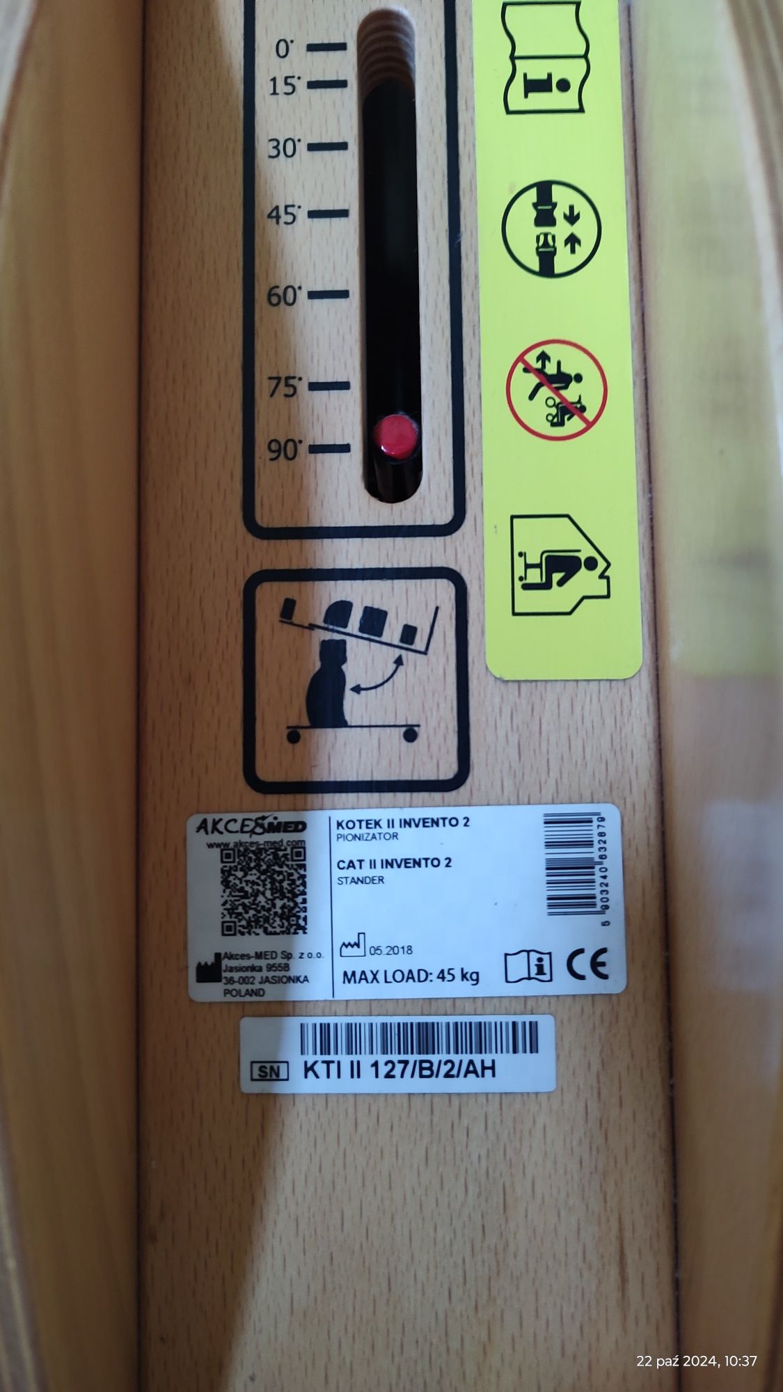 Pionizator KOTEK II Invento rozmiar 2 - stan b. dobry