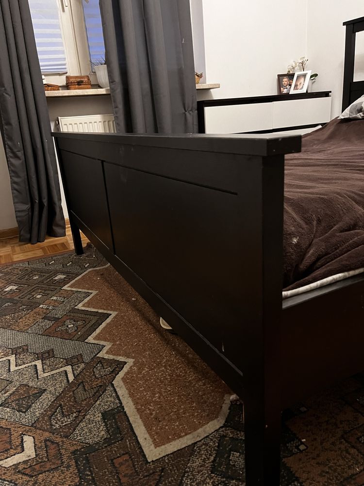 Rama łóżka HEMNES + stelaż 160x200