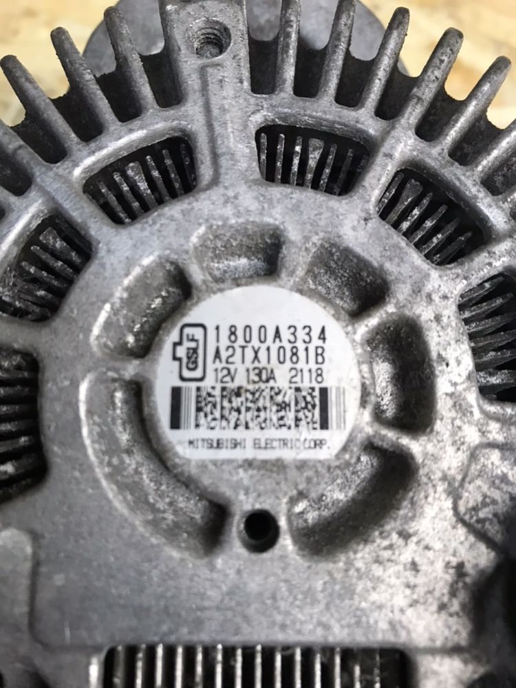 Генератор A2TX1081B Mitsubishi ASX Lancer X Outlander 1.8 Di-D