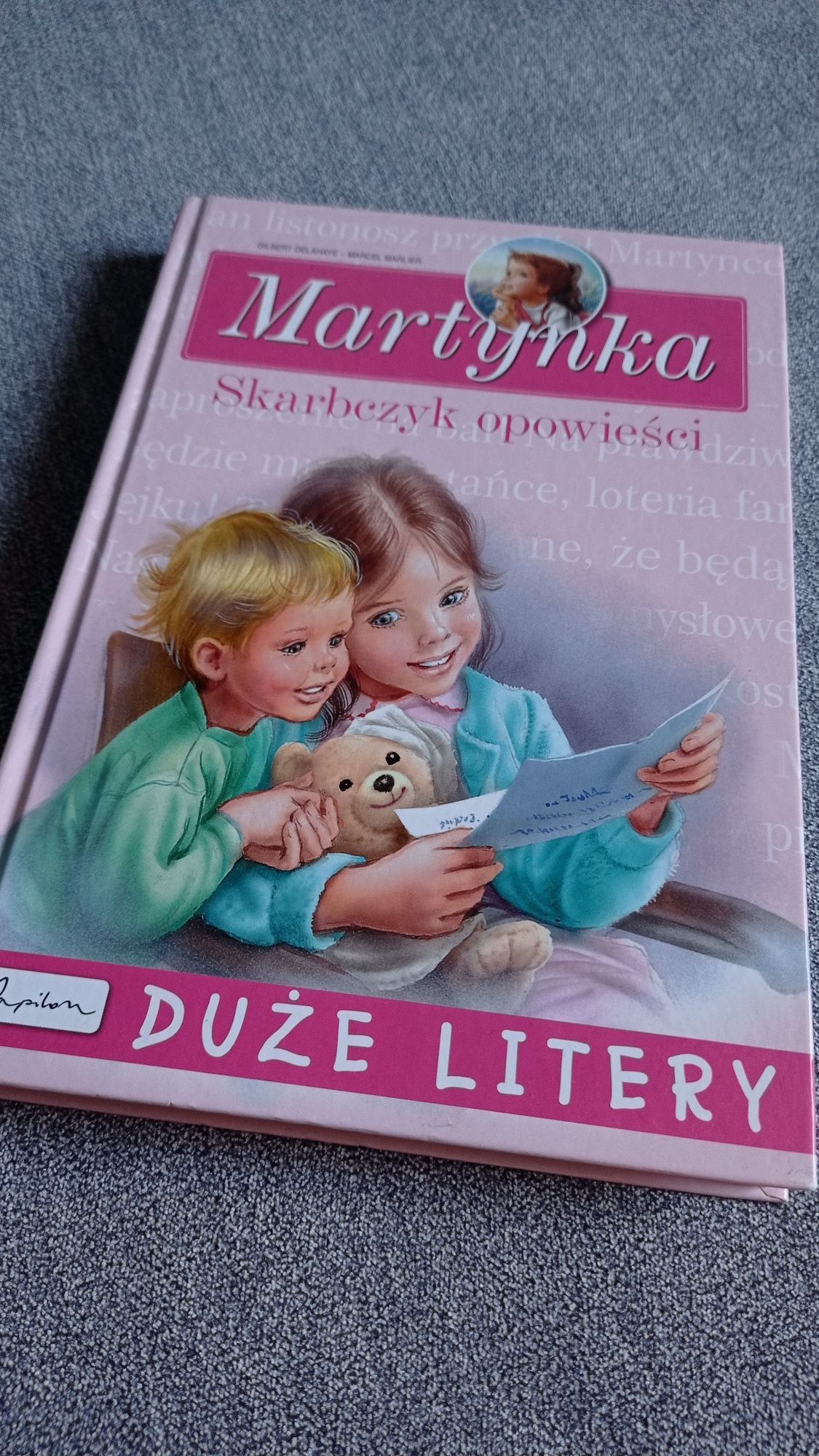 G. Delahaye, Martynka Skarbczyk opowieści / super książka stan idealny