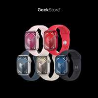 Apple Watch 9 41/45mm Aluminum Case (GPS) NOVO C/IVA - GeekStore