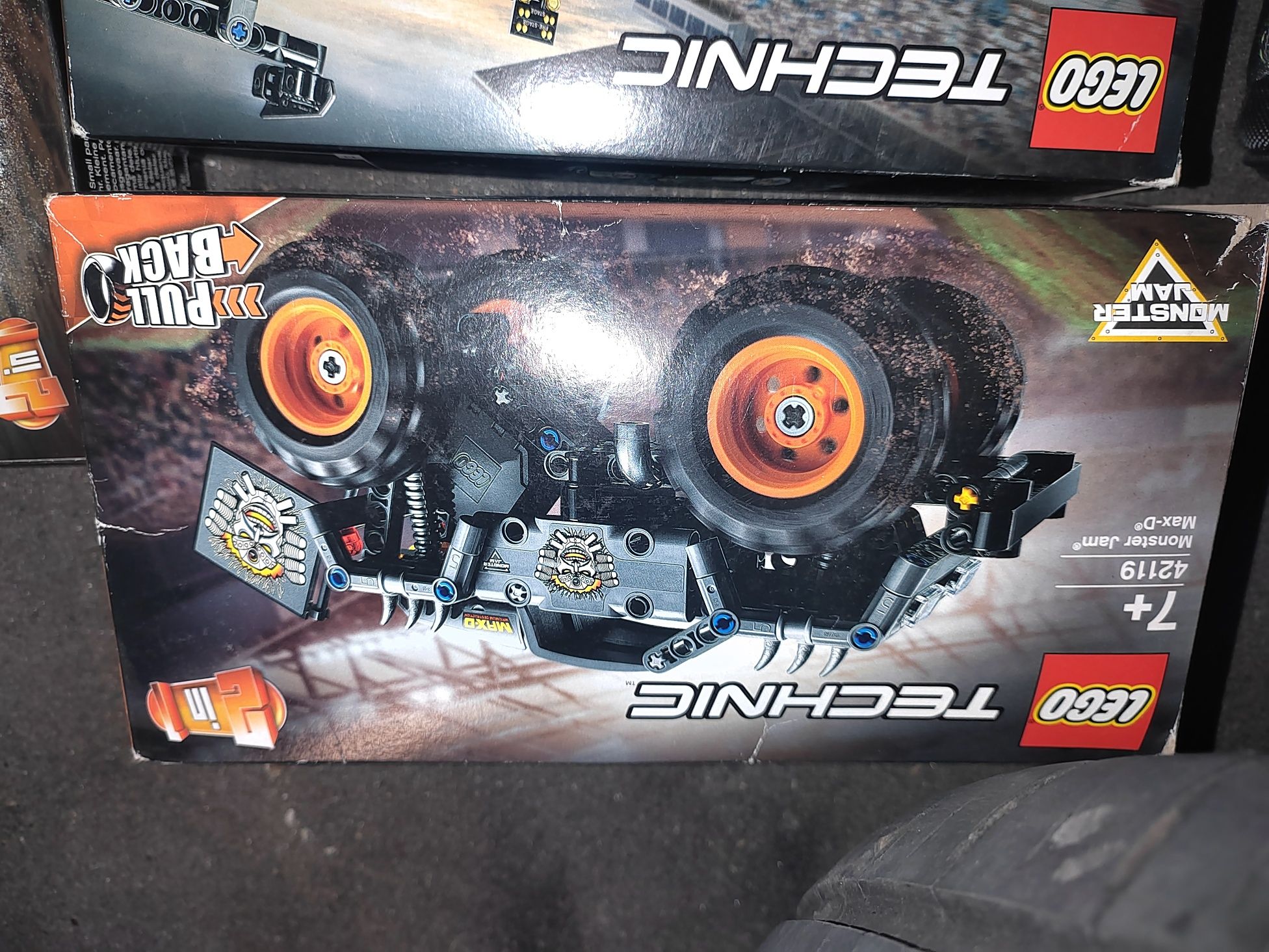 LEGO technic cztery serie