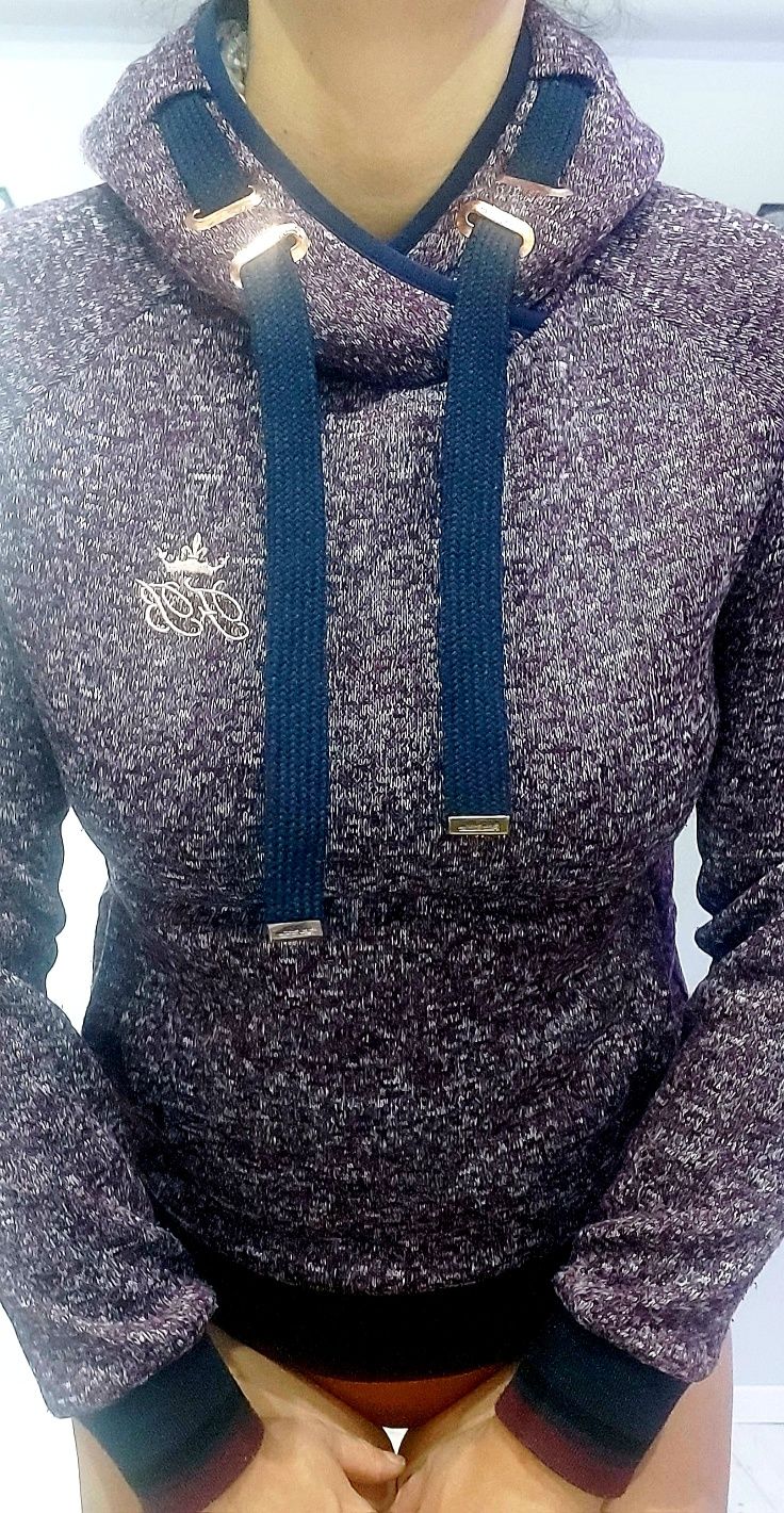 Felix Buhler.  Bluza z kapturem.  Unisex.  Roz. 34. Vintage  XS.