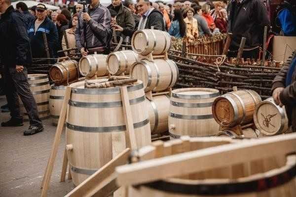 Дубова бочка, діжка з дерева D200, з дубу на подарунок