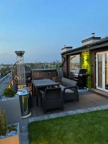 Balia Ogrodowa Domowe SPA Jacuzzi Hot Tub Gorąca Beczka Pokrywa Termo